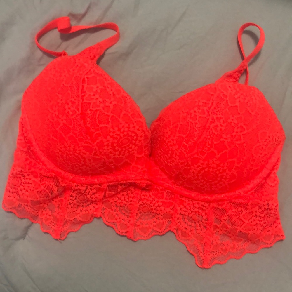 Padded Bralette Neon Orange